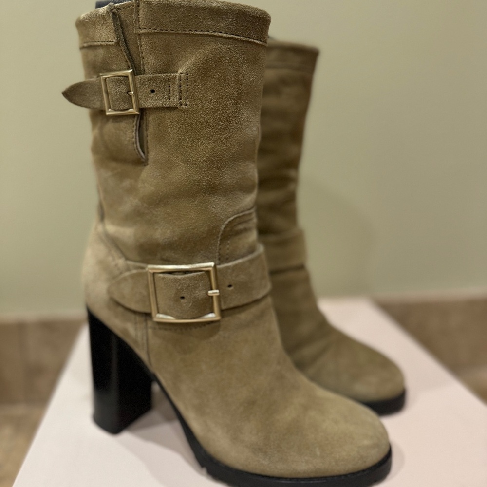 Jimmy Choo Dart Moto Boots